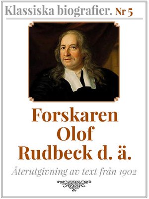 cover image of Forskaren Olof Rudbeck d ä